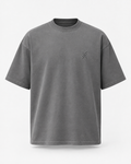 TITANIUM GREY OVERSIZED TEE